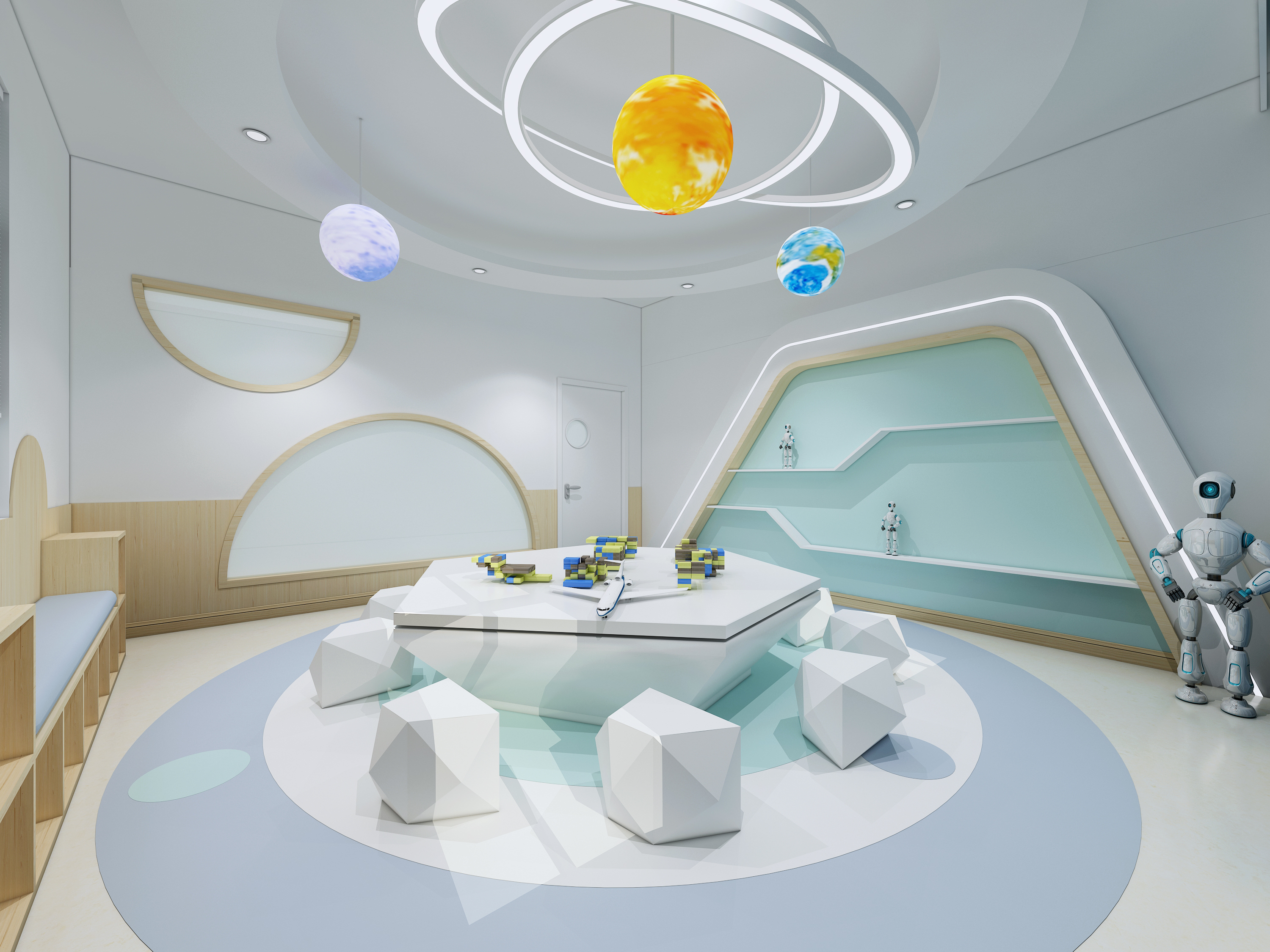 幼兒園科學(xué)發(fā)現(xiàn)室設(shè)計 | 科學(xué)探索，筑夢航天！