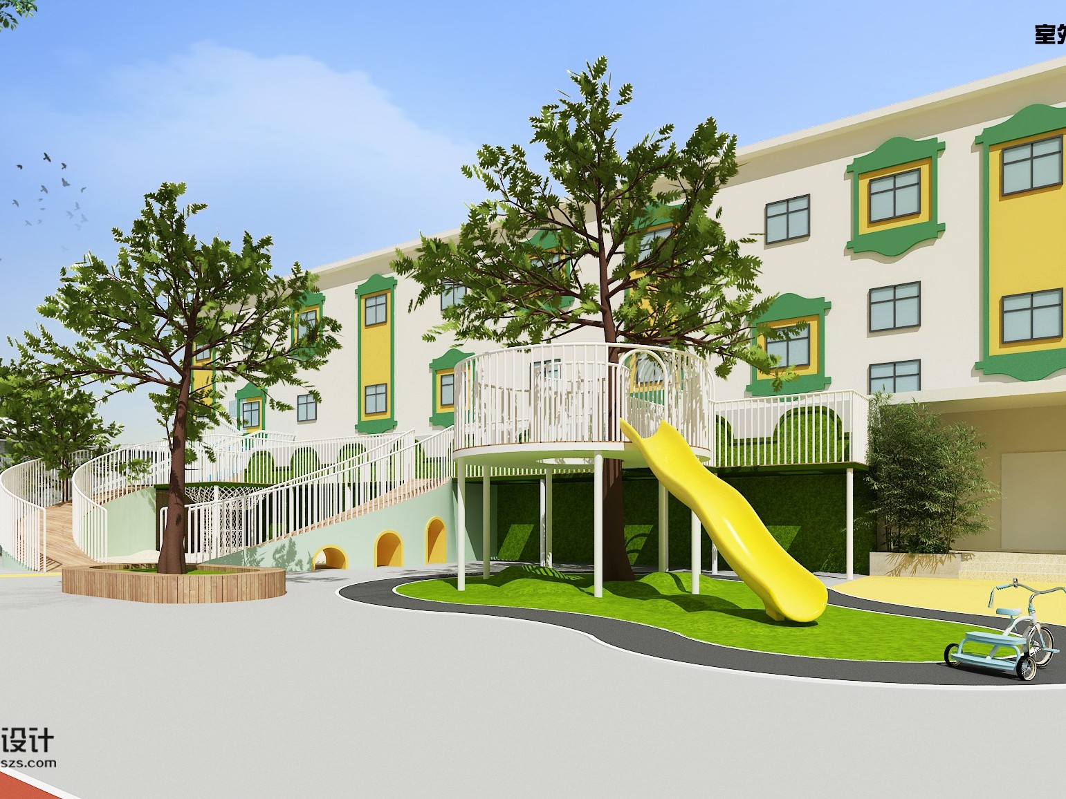 趣味幼兒園空間如何設計？