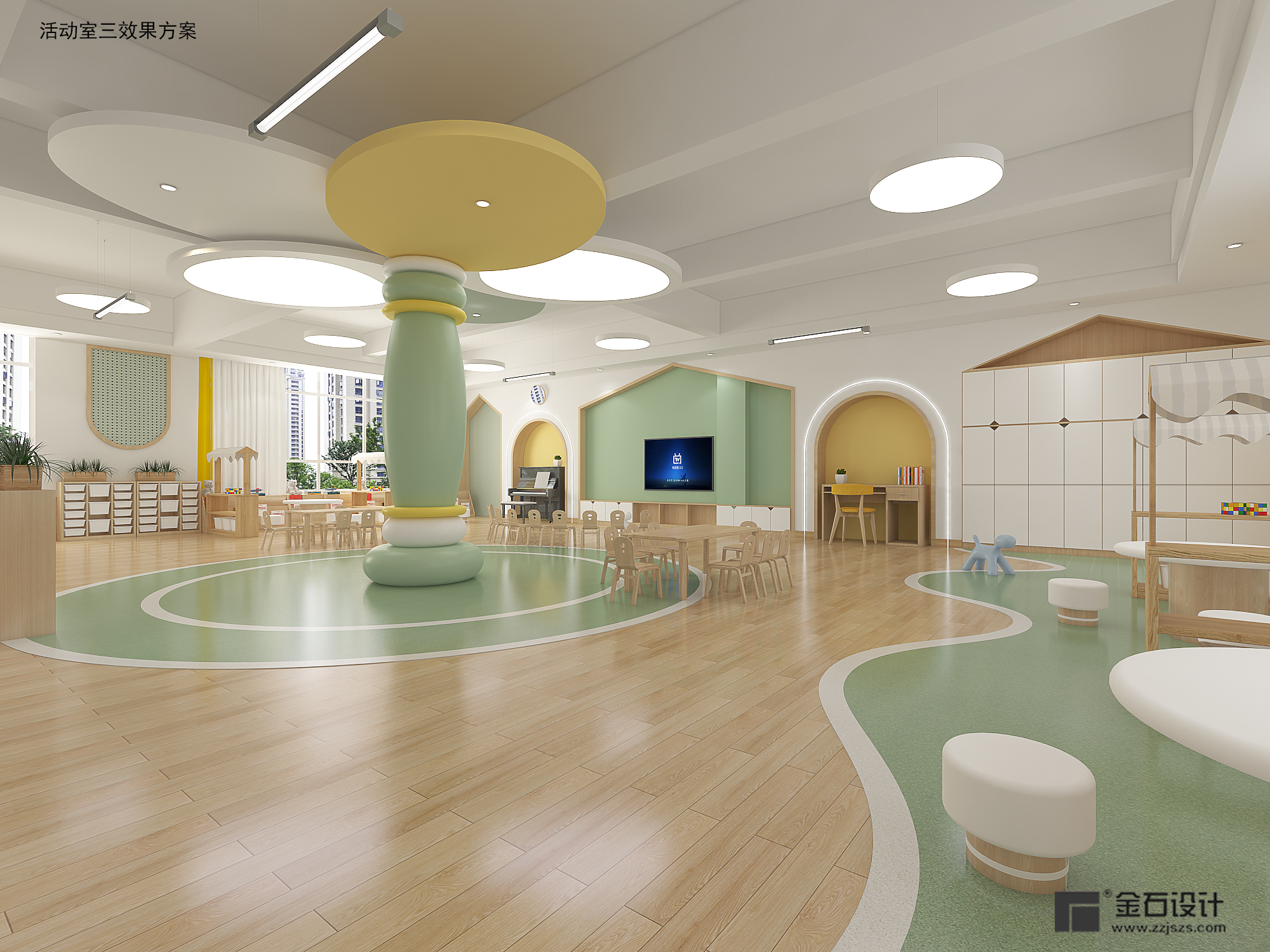 托育中心教室設(shè)計(jì) | 保育為主，責(zé)任為先！