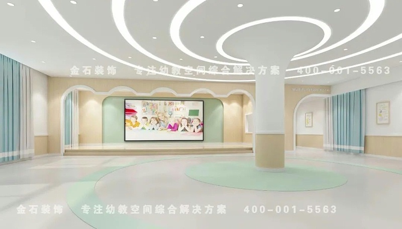 鄉(xiāng)鎮(zhèn)幼兒園設計裝修