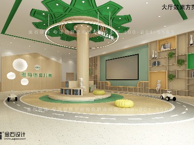 好看又新奇的幼兒園大廳設(shè)計(jì)