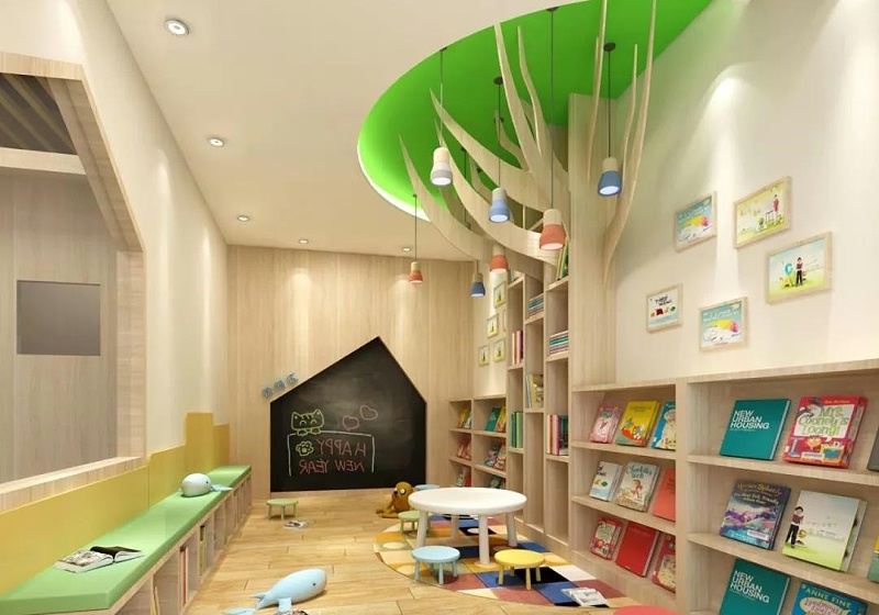 英語培訓(xùn)機(jī)構(gòu)設(shè)計(jì)裝修