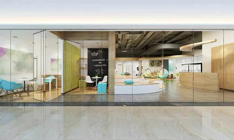 英語培訓(xùn)機(jī)構(gòu)設(shè)計(jì)裝修