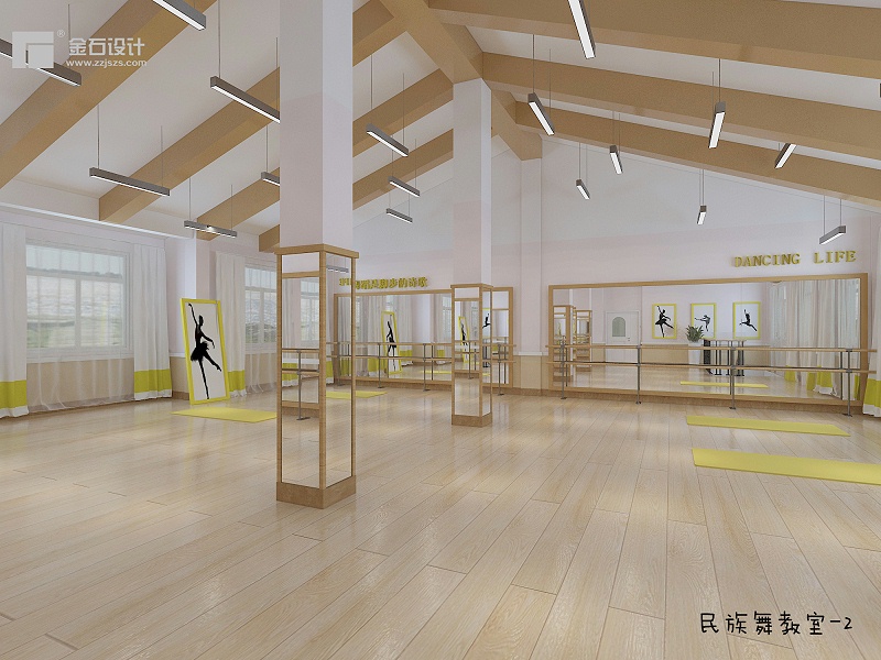 民族舞--幼兒園設(shè)計(jì)裝修-2