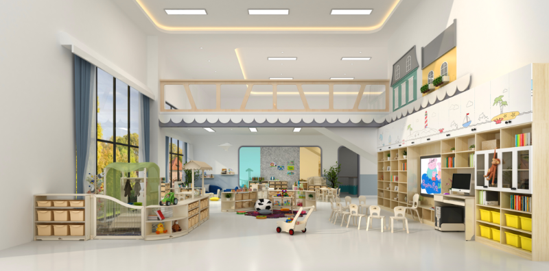 幼兒園設計、幼兒園裝修、幼兒園教室設計
