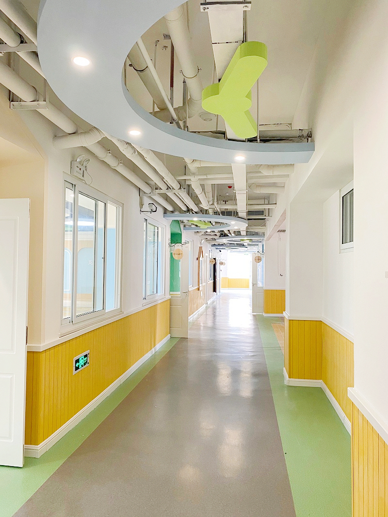 幼兒園走廊實景