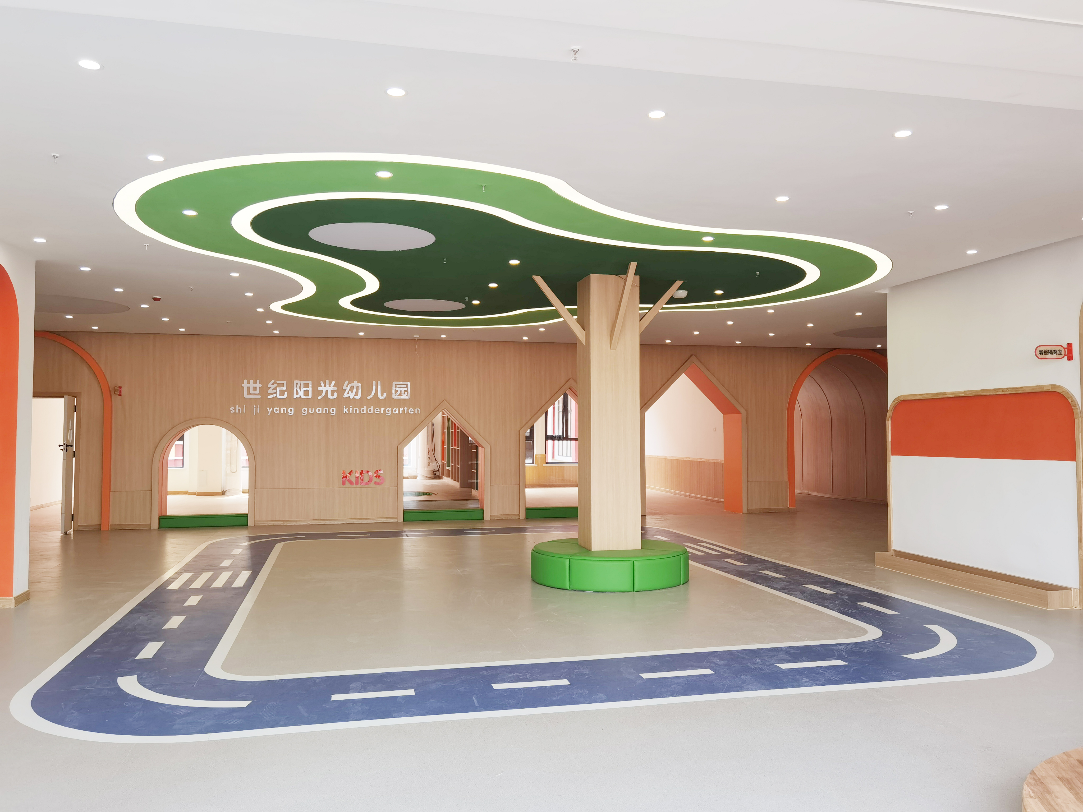 幼兒園大廳實(shí)景