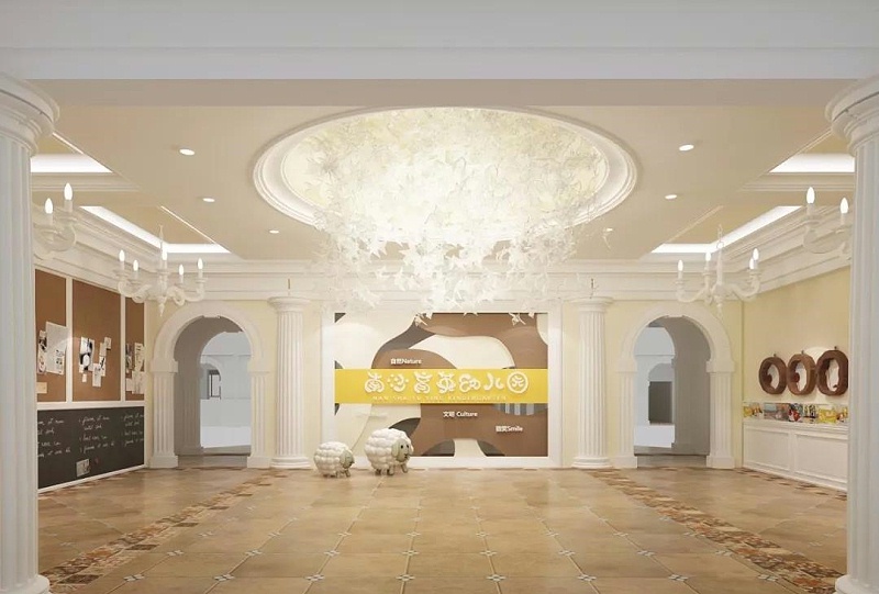 簡歐風(fēng)格幼兒園設(shè)計(jì)裝修