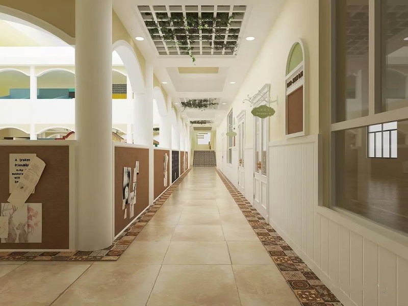 簡歐風(fēng)格幼兒園設(shè)計(jì)裝修