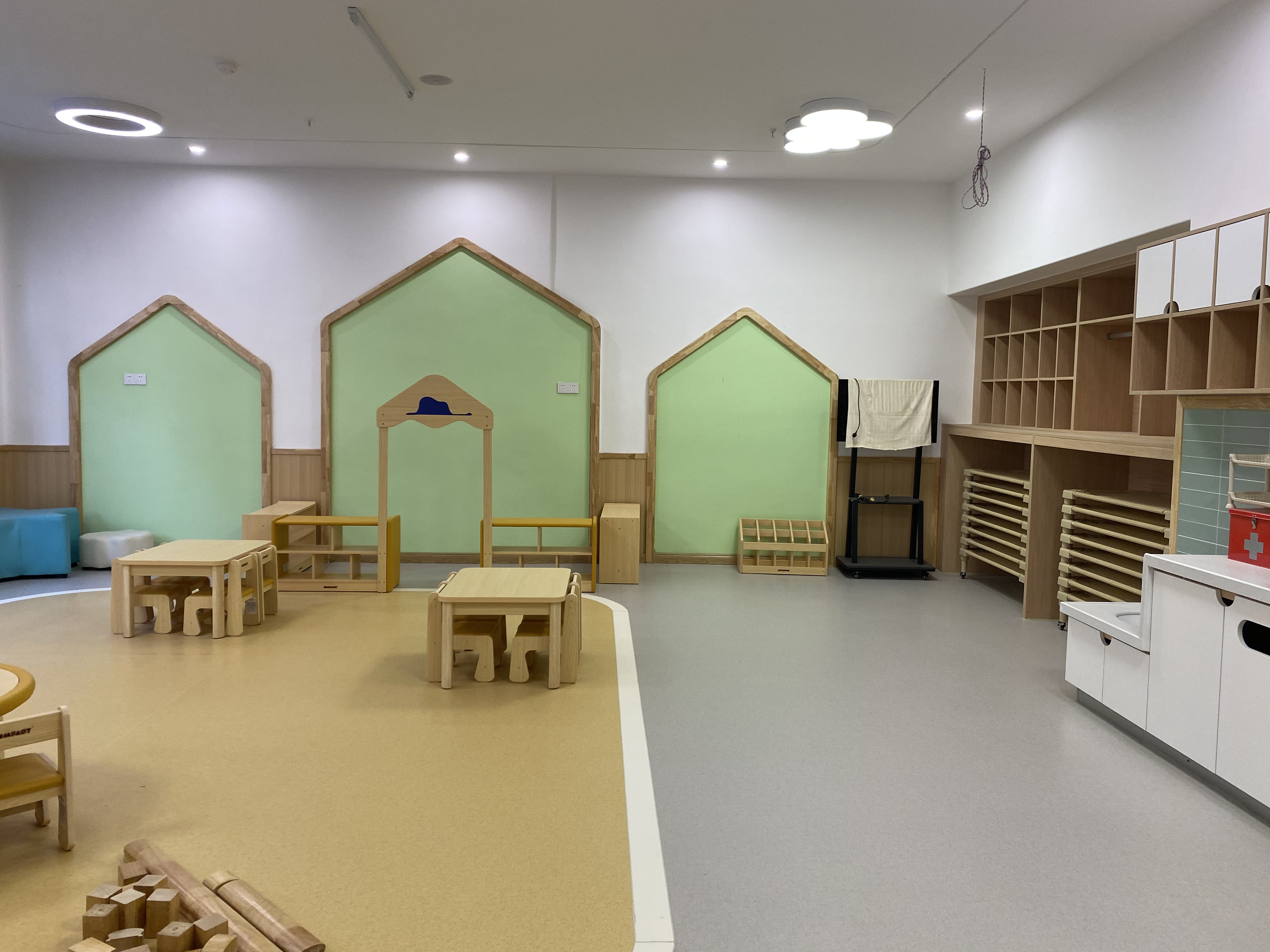 幼兒園教室實(shí)景